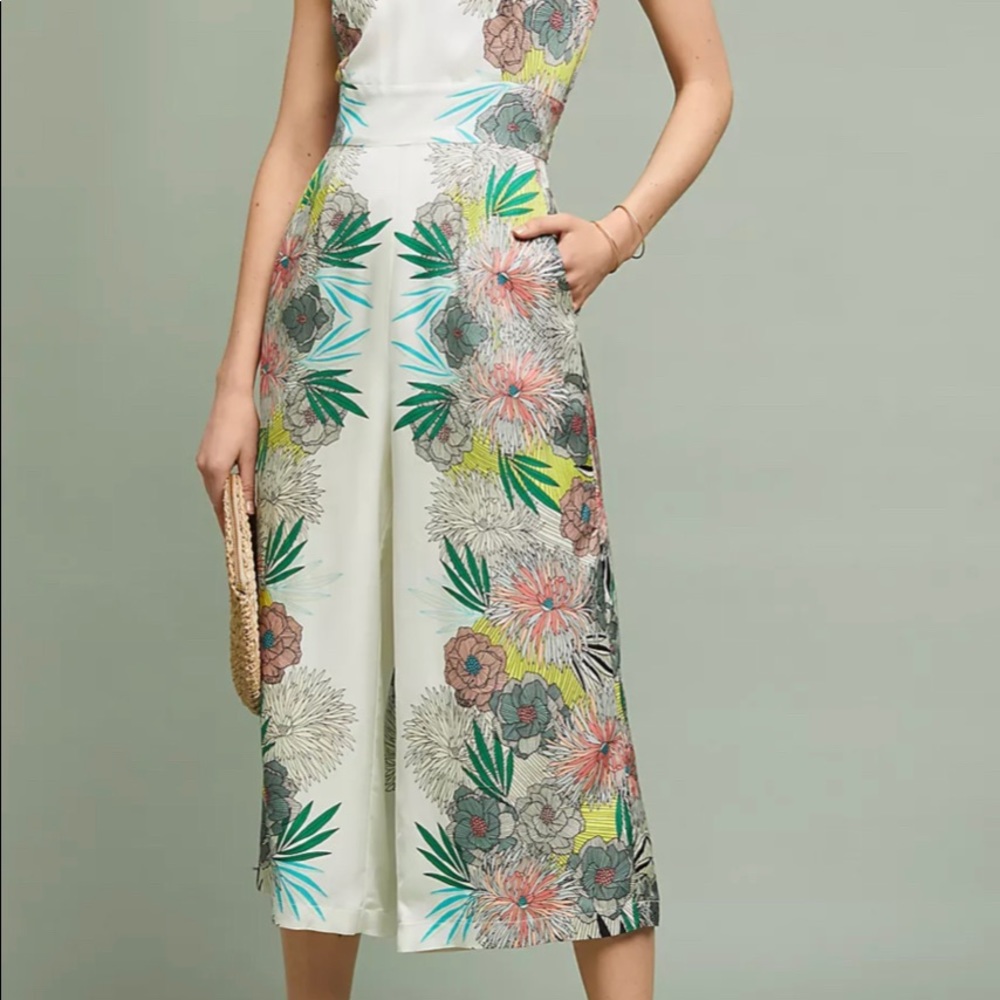 Silk bloom jumpsuit by Corey Lynn calter